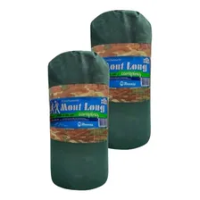 Kit 2 Colchonete Camping Acampar Retiro Solteiro Ecocamping Cor Verde Camuflado Foto mini 1