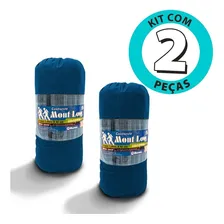 Kit 2 Colchonetes Solteiro 190x60 Camping C/ Bolsa Foto mini 2