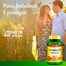 Kit 2 Complexo B 100% Idr + Vitaminas Com 60 Caps Maxinutri Foto mini 2