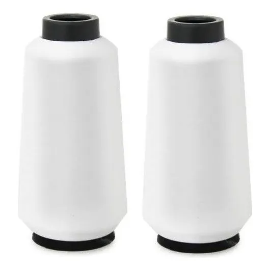 Kit 2 Cone Fio Overlock Lubrificado - 500 Gramas Cor Branco Foto 1