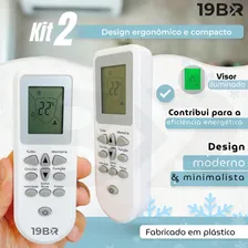 Kit 2 Controle Remoto Para Ar Condicionado Consul Split Bem Estar Foto mini 4