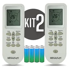 Kit 2 Controle Remoto Para Ar Condicionado Consul Split Bem Estar Foto mini 1