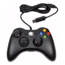 Kit 2 Controle Xbox 360 Computador Pc Com Fio Joystick Feir Foto mini 4