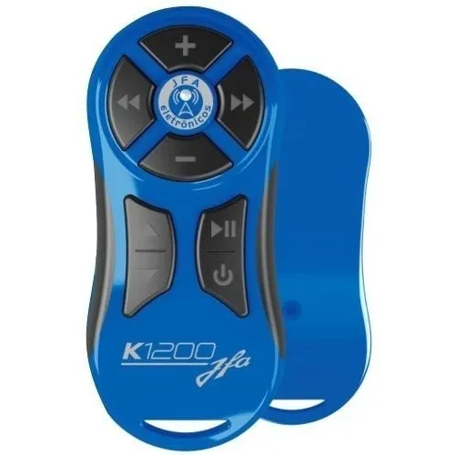 Kit 2 Controles Longa Distancia Jfa K1200 Azul Alcance 1200 Foto 1