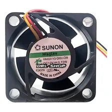 Kit 2 Cooler 40x40x20mm 12v Ventoinha Usina Stetsom Taramps Foto mini 1