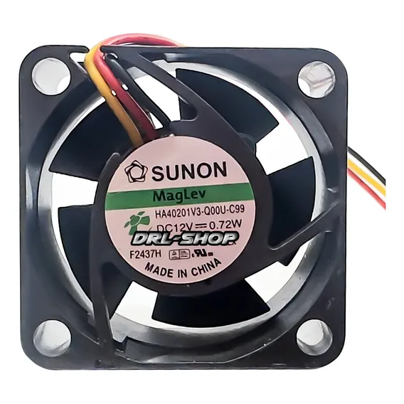 Kit 2 Cooler 40x40x20mm 12v Ventoinha Usina Stetsom Taramps Foto 1