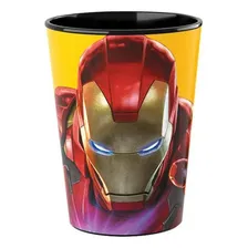 Kit 2 Copos Infantil Super Herói Princesas 320ml - Plasútil Cor Homem de Ferro Foto mini  2
