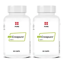 Kit 2 Creapure Creatina Importada Pure 60 Caps Com Nf Sabor Sem Sabor Foto  mini 1