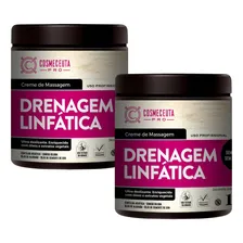 Kit 2 Cremes Massagem Drenagem Linfática Vegano Cosmeceuta Foto  mini 1