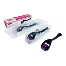 Kit 2 Derma Roller Dermaroller 540 Agulhas Anti Rugas 0.5m Foto mini 3