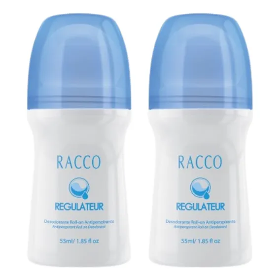 Kit 2 Desodorante Antiperspirante Regulateur 55ml Cada Racco Foto 1