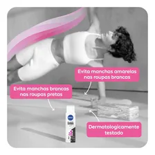 Kit 2 Desodorante Nivea Feminino Invisible Clear 72h 150ml Foto mini  3