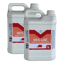 Kit 2 Detergente Espumante Clorado Deslac Concentrado 5l Foto  mini 1