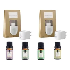 Kit 2 Difusor ElĂ©trico Porcelana E 4 EssĂȘncias Via Aroma Foto mini 1