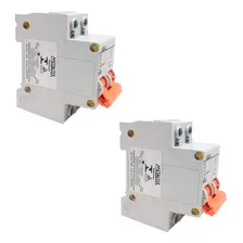 Kit 2 Dijuntor Bipolar Para Quadro De  16a Foto  mini 1