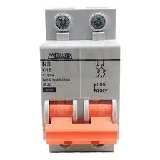 Kit 2 Dijuntor Bipolar Para Quadro De  16a Foto mini 4