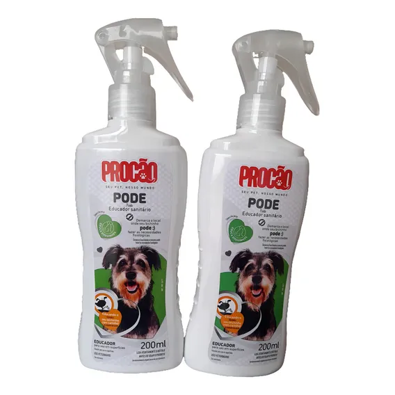 Kit  2 Educador Sanitário Xixi Pode Para Cães E Gatos Procão Foto 1