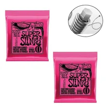 Kit 2 Encordoamento Guitarra 009 Ernie Ball Super Slinky Foto mini 2