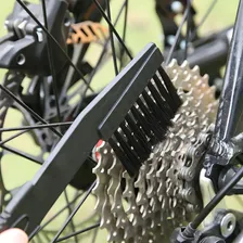 Kit 2 Escovas Limpeza Raspador Bicicleta Catraca Corrente Foto mini 4