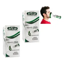 Kit 2 Espaçadores Com Máscara Adulto Aerosol Medicamentos Foto mini 1
