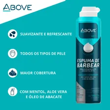 Kit 2 Espuma Barbear Above Men Aloe Vera E Mentol 150ml Foto mini 4