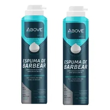 Kit 2 Espuma Barbear Above Men Aloe Vera E Mentol 150ml Foto mini 1
