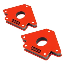 Kit 2 Esquadro Magnético 22kg Starfer 4 Pol. (100mm) Starfer Foto mini 1