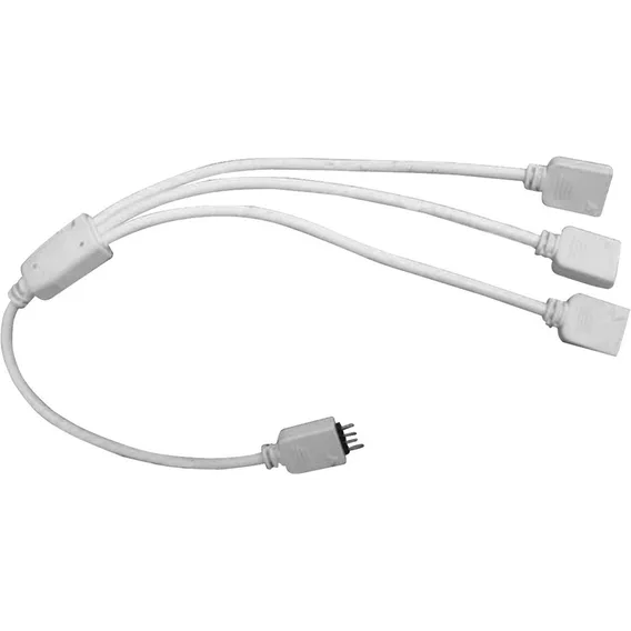 Kit 2 Extensor C/conector P/fita Led Rgb - 1x3 - 10mm Foto 1