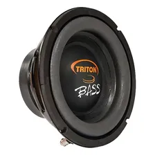 Kit 2 Falante Triton Sub Bass 8 Pol 200w Rms 4 Ohms Cor Preto Foto mini 4