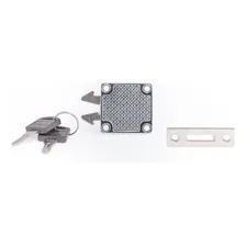 Kit 2 Fechadura Papagaio Porta Correr Armário Madeira Móveis Foto mini 4