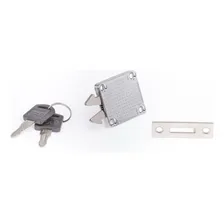 Kit 2 Fechadura Papagaio Porta Correr Armário Madeira Móveis Foto mini  2