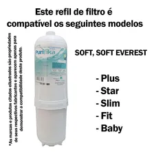 Kit 2 Filtro Refil CompatÃvel Soft Everest 2em1 Purificador Foto mini 3