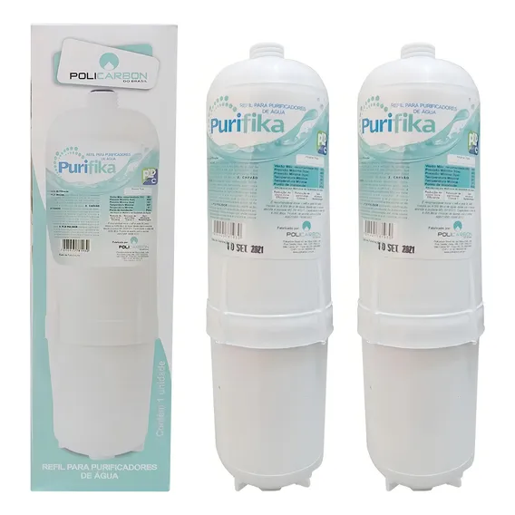 Kit 2 Filtro Refil CompatÃvel Soft Everest 2em1 Purificador Foto 1