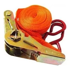 Kit 2 Fita Cinta Com Catraca Carga Mudanças Embarção 4,5 Mts Foto mini 4