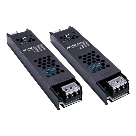 Kit 2 Fonte Chaveada 12v 20a 240w P/ Cftv Fita Led Som Foto 1