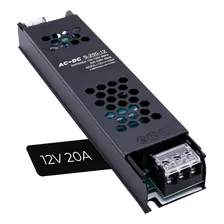 Kit 2 Fonte Chaveada 12v 20a 240w P/ Cftv Fita Led Som Foto mini 4