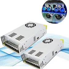 Kit 2 Fontes Chaveada 50a 12v 600w Camera Fita Som Bivolt Foto mini 2
