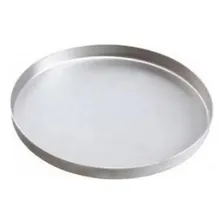 Kit 2 Forma Assadeira Para Pizza Pequena N 20 20x2cm Cor AlumÃnio Foto mini 2