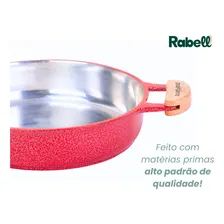 Kit 2 Frigideiras Aluminio Fundido Tampa Aluminio Vermelha Foto mini 3