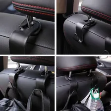 Kit 2 Gancho Cabide Pendurar Bolsa Roupa Assento De Carro Foto mini 3