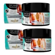 Kit 2 Gel Lipo Redutor 250g Mary Life Foto mini 3