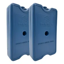 Kit 2 Gelo Placa Gel Artificial Reutilizável RĂgido 500ml Cor Azul-marinho Foto mini 1