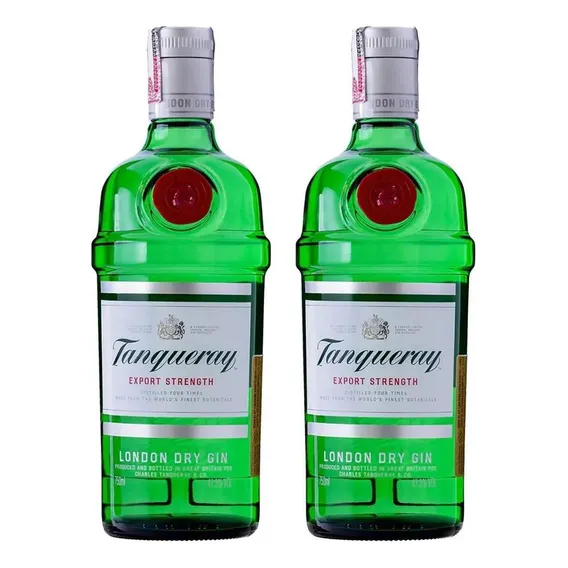 Kit 2 Gin Tanqueray 750ml Foto 1