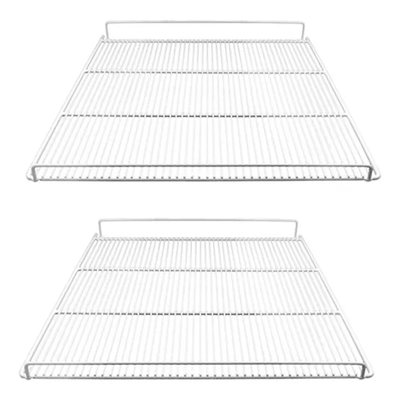 Kit 2 Grade Prateleira Gelopar Gptu 570 54x55 + 8 Suportes Foto 1