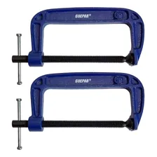Kit 2 Grampo Sargento 150mm Profissional Tipo C Marceneiro Foto mini 1