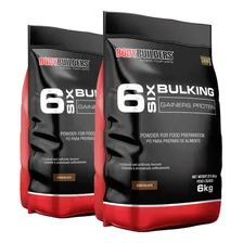 Kit 2 Hipercalórico 6 Six Bulking 6kg Foto  mini 1