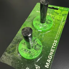 Kit 2 Imãs Magnetos Ferramentas Profissionais Joker Cor Verde-limão Foto mini 4