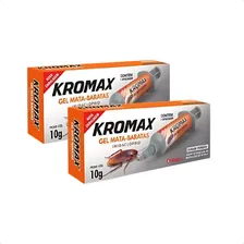 Kit 2 Inseticida Mata Baratas Gel Kromax Krodec | Lojão do Ferro Foto mini 1