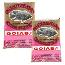 Kit 2 Isca Em Pó Massa De Pesca Goiaba Tilápia Tambas 500gr Foto  mini 1
