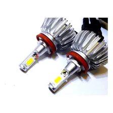 Kit 2 Lâmpada Super Led 2d H8 40w 8000k E-tech 3200 Lumiens Foto mini  3